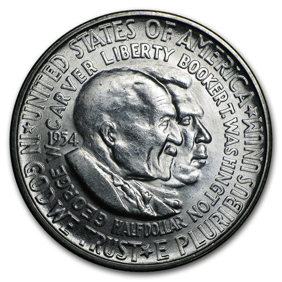 1954-S Washington-Carver Half Dollar BU 1954-S Washington-Carver Half Dollar BU
